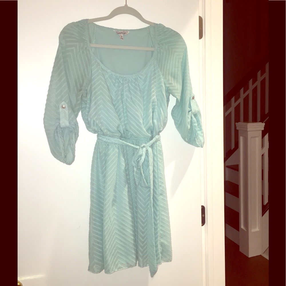 Belted dress